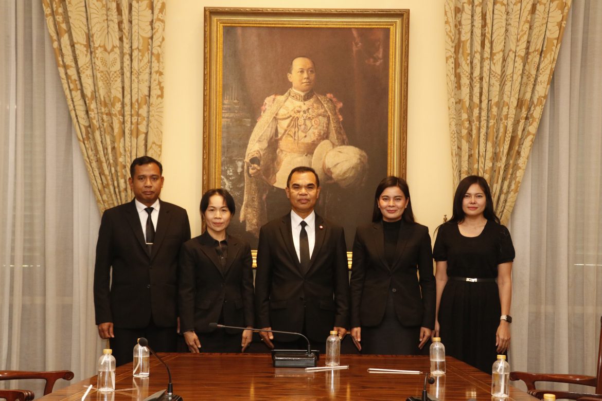 รับมอบนโยบาย แนวทางการบริหารการจัดการศึกษา กระทรวงศึกษาธิการ