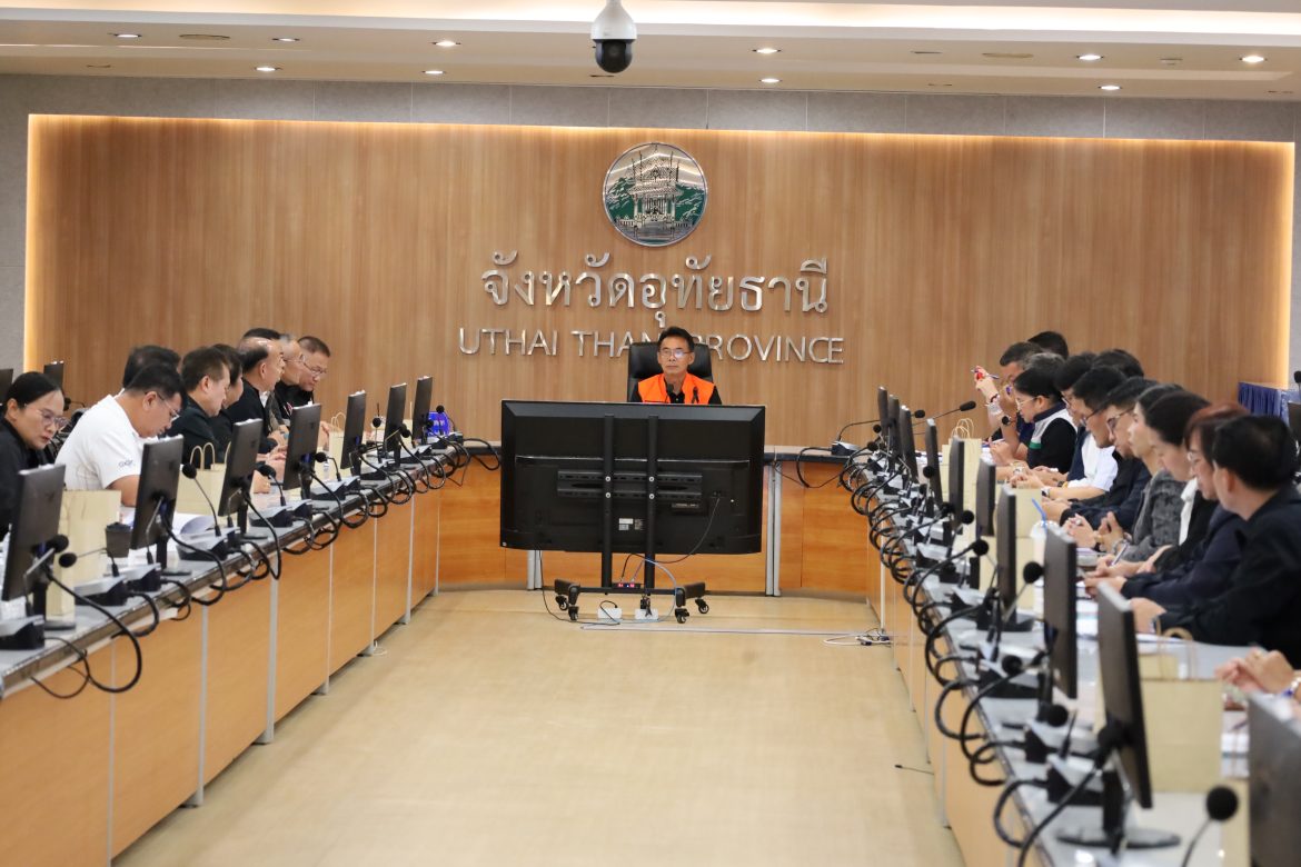 ร่วมการประชุมคณะกรรมการอำนวยการป้องกันและบรรเทาสาธารณภัย