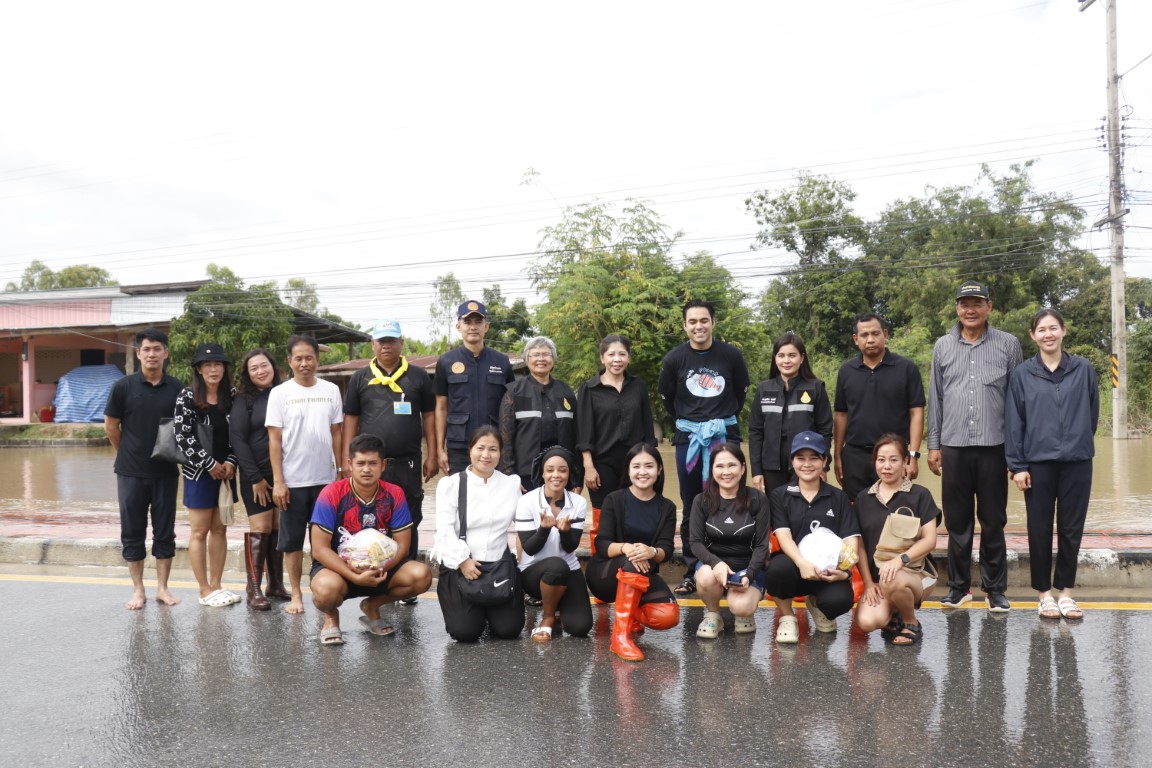 ลงพื้นที่โรงเรียนอนุบาลสว่างอารมณ์   ได้รับผลกระทบเหตุอุทกภัย