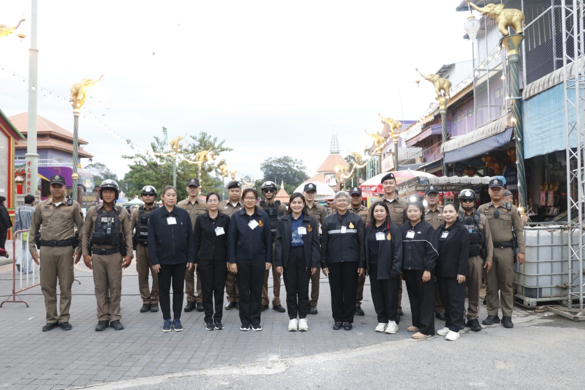 ปล่อยแถวพนักงานเจ้าหน้าที่ส่งเสริมความประพฤตินักเรียน(พสน.) เทศกาลลอยกระทง