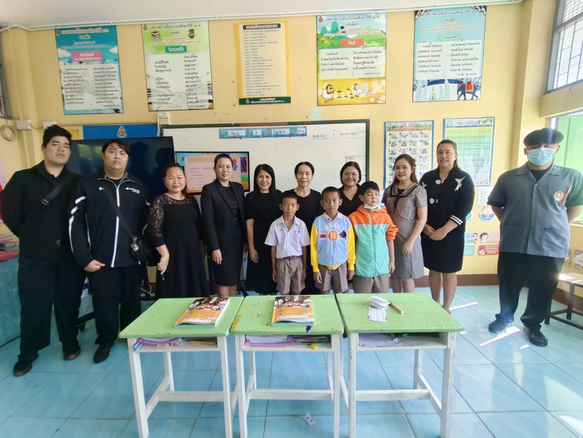 ออกตรวจสอบอุปกรณ์การศึกษาทางไกลผ่านดาวเทียม(DLTV)