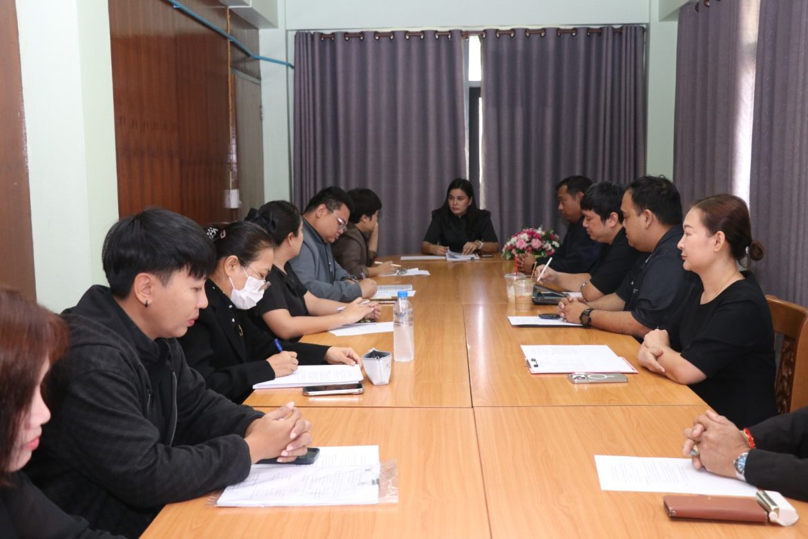 ประชุมชี้แจงกรรมการสนามสอบ O-NET ชั้นมัธยมศึกษาปีที่ 3  Digital Test