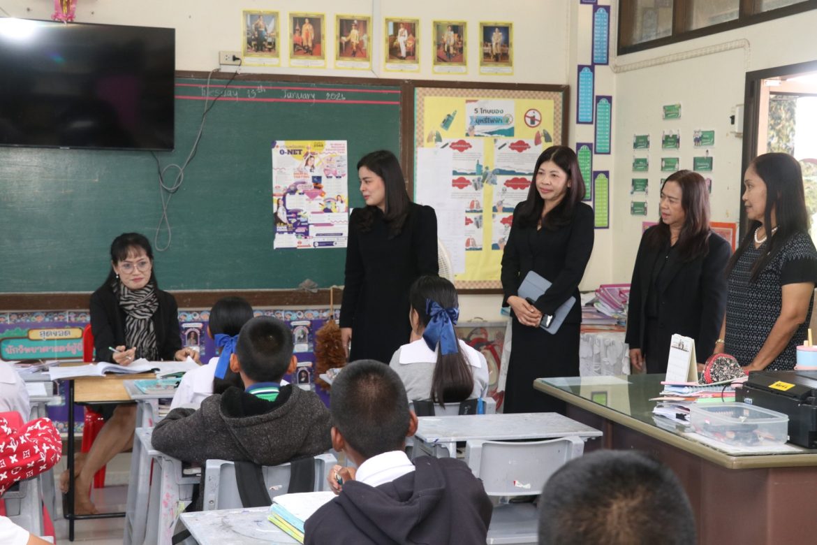 งพื้นที่นิเทศ ติดตาม ความพร้อมของสถานศึกษา ภาคเรียนที่ 2 ปีการศึกษา 2568