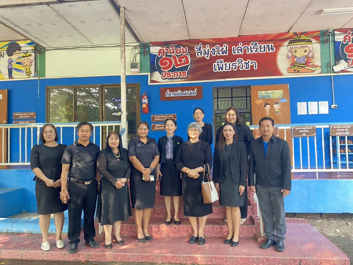 ลงพื้นที่เยี่ยมให้กำลังใจการสอบ NT ประจำปีการศึกษา 2568 กลุ่มโรงเรียนบึงคอกช้าง