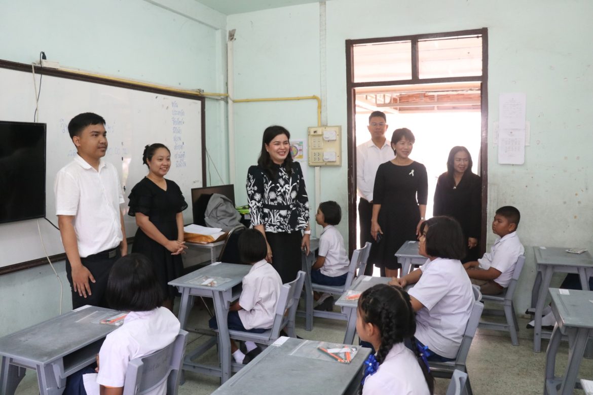 เยี่ยมให้กำลังใจการสอบ NT ประจำปีการศึกษา 2568 กลุ่มโรงเรียนเมืองพระชนกจักรี