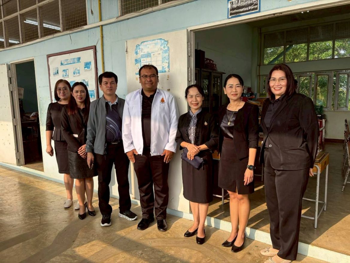 ลงพื้นที่เยี่ยมให้กำลังใจการสอบ NT ประจำปีการศึกษา 2568 กลุ่มโรงเรียนสว่างสมบูรณ์