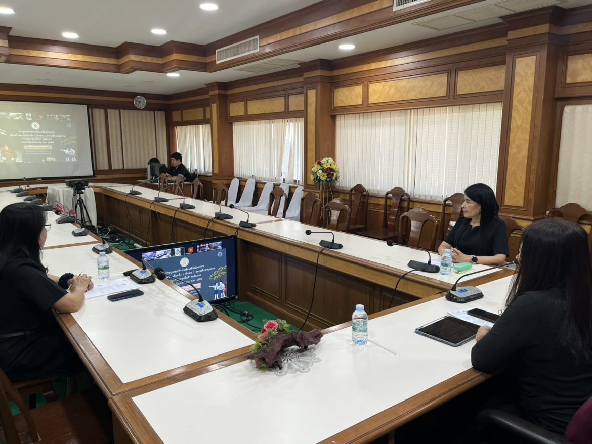 ประชุมคณะทำงานโครงการ “เสริมสร้างความเข้มแข็ง 1 อำเภอ 1 สถานศึกษาคุณภาพ