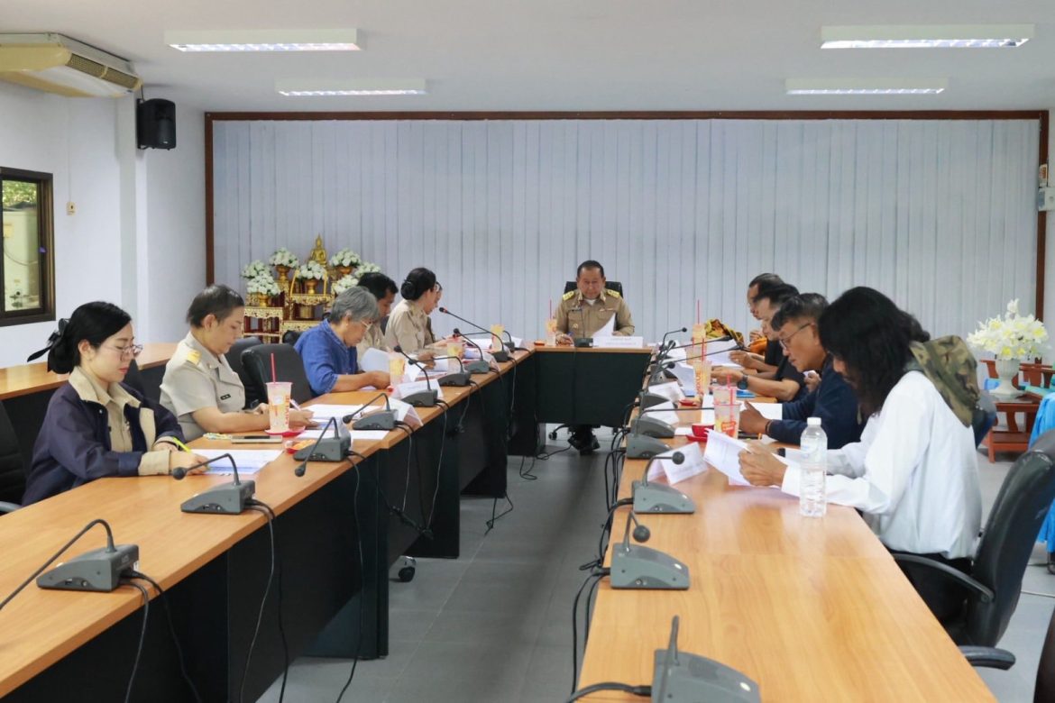 ประชุมคณะกรรมการส่งเสริมและรักษามรดกภูมิปัญญาทางวัฒนธรรมประจำจังหวัดอุทัยธานี