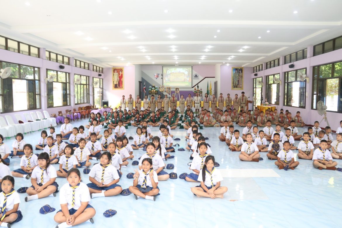 โรงเรียนอนุบาลหนองขาหย่าง เปิดค่ายลูกเสือสำรอง – สามัญ – เนตรนารี เสริมสร้างทักษะชีวิตนักเรียน ป.1–6