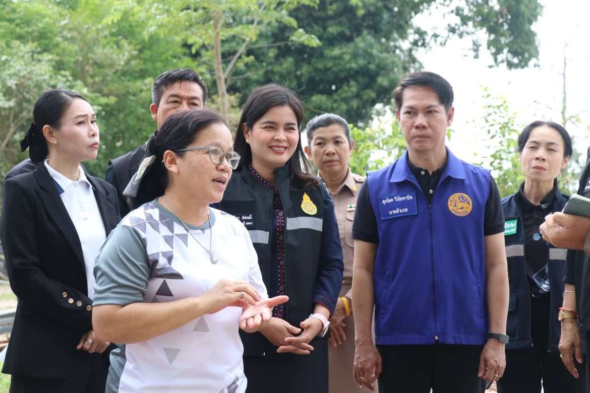 สำรวจความเสียหายจาก จากเหตุวาตภัย