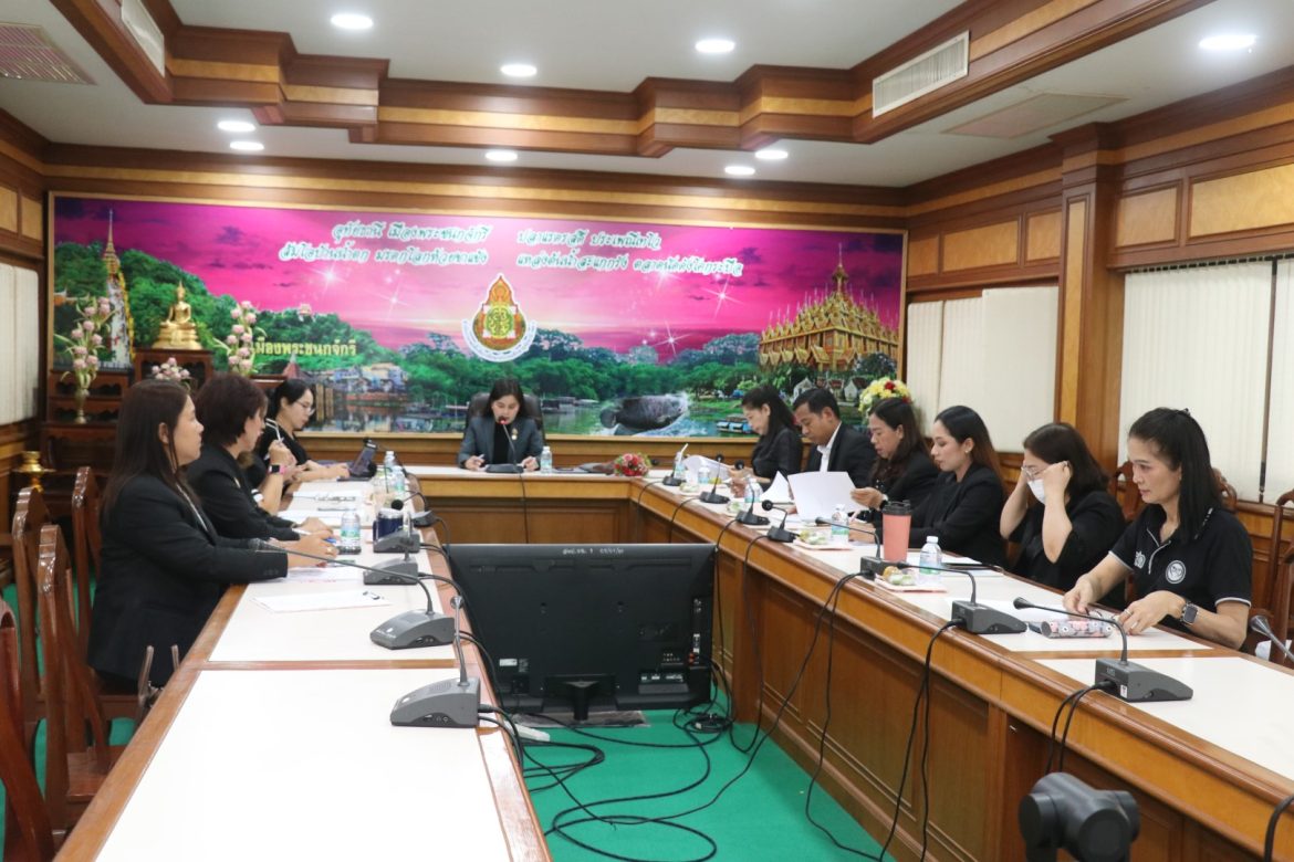 การประชุมคณะกรรมการกลั่นกรองข้อมูลการขอเลิกจัดการเรียนรวมสถานศึกษาขั้นพื้นฐาน โรงเรียนชุมชนวัดดงขวาง